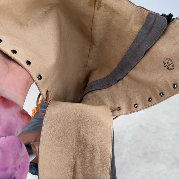 DISCONTINUED RARE COLOURWAY FROM 2011 JOHN FLUEVOG MINI HOTCAKE BOOT 9.5 - Picture 6 of 13